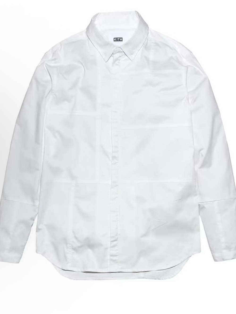 Kith White Long-Sleeve Button-Up Dress Shirt